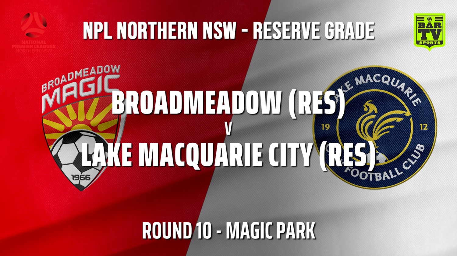 210606-NPL NNSW RES Round 10 - Broadmeadow Magic v Lake Macquarie City FC Minigame Slate Image
