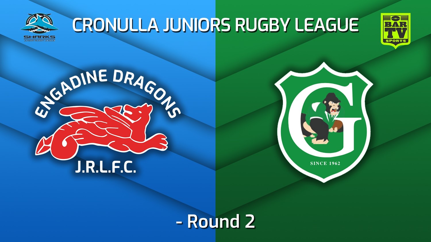 MINI GAME: Cronulla Juniors - U8 Green Round 2 - Engadine Dragons v Gymea Gorillas Slate Image