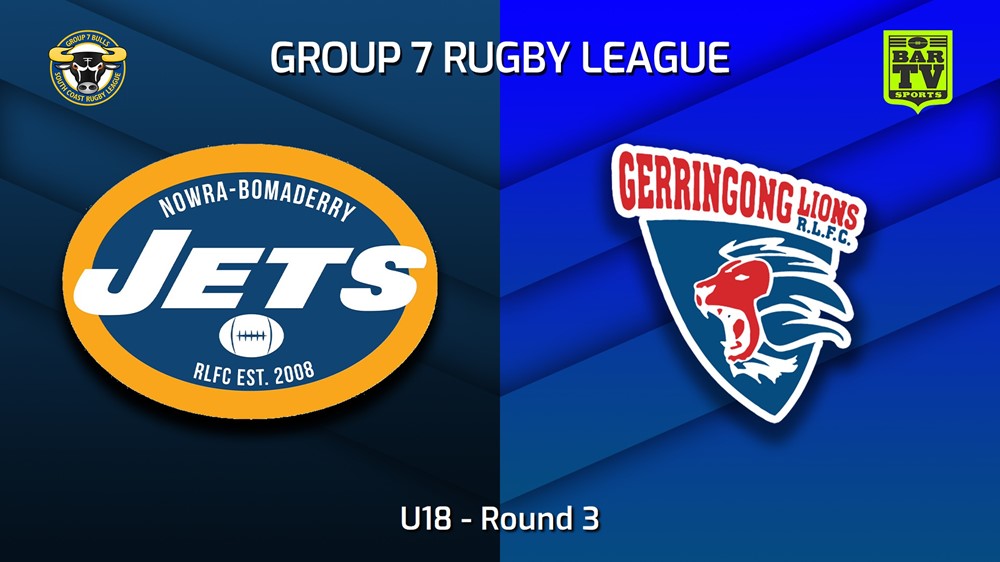 230415-South Coast Round 3 - U18 - Nowra-Bomaderry Jets v Gerringong Lions Slate Image