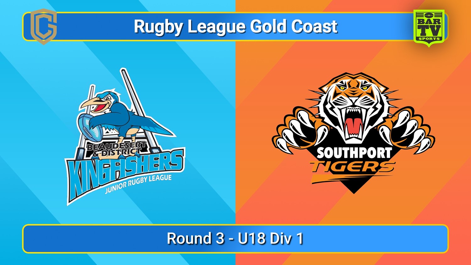 250427-video-Gold Coast Round 3 - U18 Div 1 - Beaudesert Kingfishers v Southport Tigers Slate Image