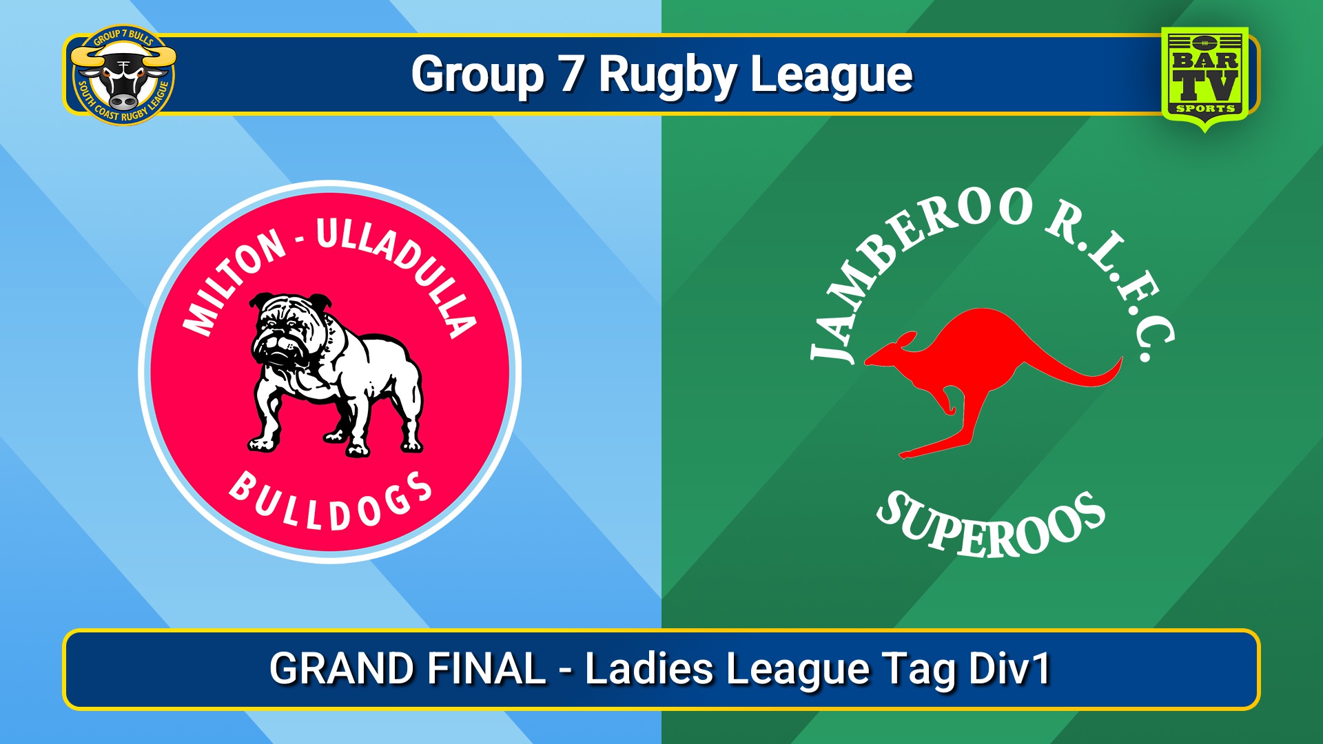 250921-video-South Coast GRAND FINAL - Ladies League Tag Div1 - Milton-Ulladulla Bulldogs v Jamberoo Superoos Slate Image