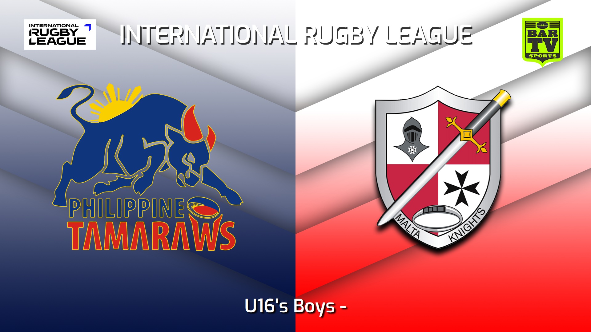 231028-International RL U16's Boys - Philippines Tamaraws v Malta Slate Image