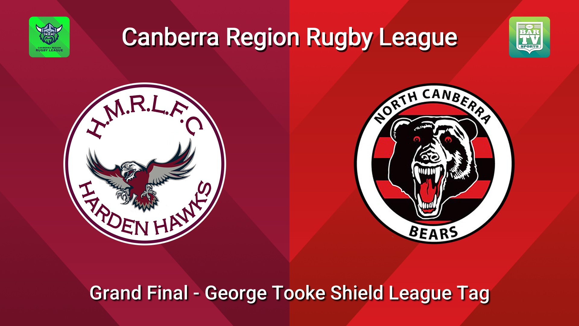 260912-video-Canberra Grand Final - George Tooke Shield League Tag - Harden Hawks v North Canberra Bears Slate Image