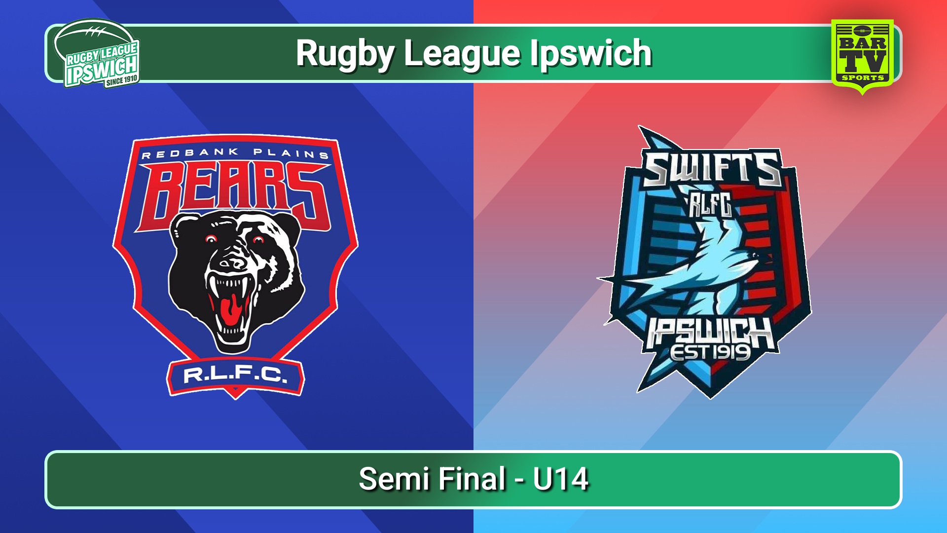250830-video-Rugby League Ipswich Semi Final - U14 - Redbank Plains Juniors v Swifts Bluebirds Slate Image