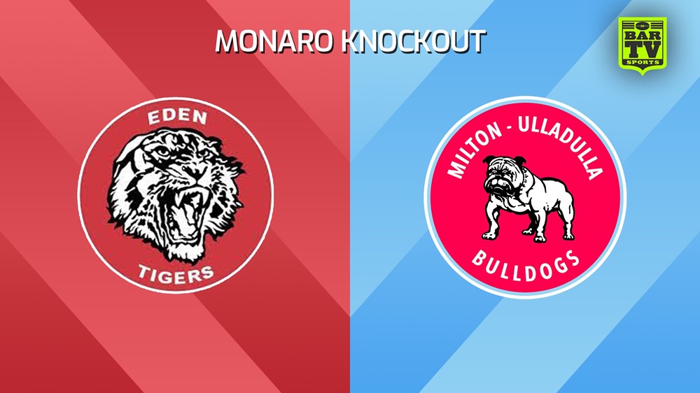 240316-Monaro Knockout Plate Semi Final - Men's - Eden Tigers v Milton-Ulladulla Bulldogs Slate Image