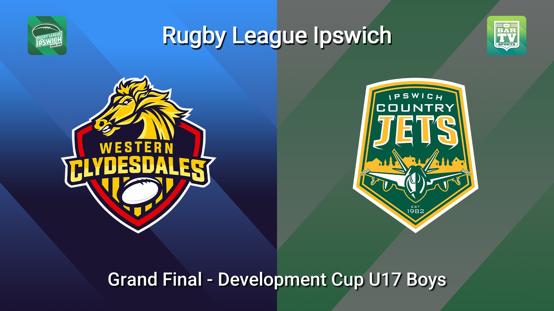 260307-video-Rugby League Ipswich Grand Final - Development Cup U17 Boys - Western Clydesdales v Jets Country Slate Image