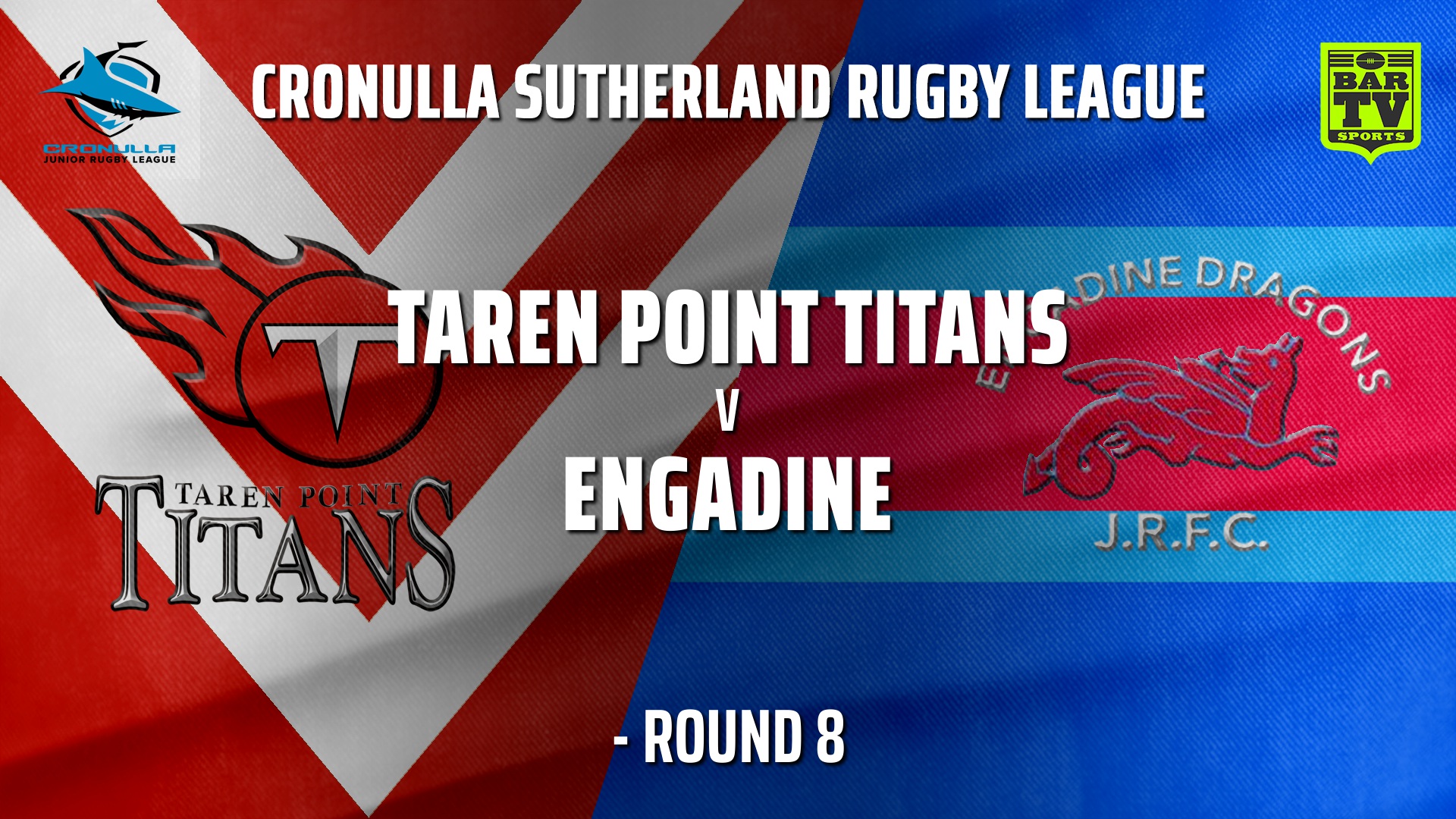 210626-Cronulla Juniors - Under 8 Silver Round 8 - Taren Point Titans v Engadine Dragons Slate Image