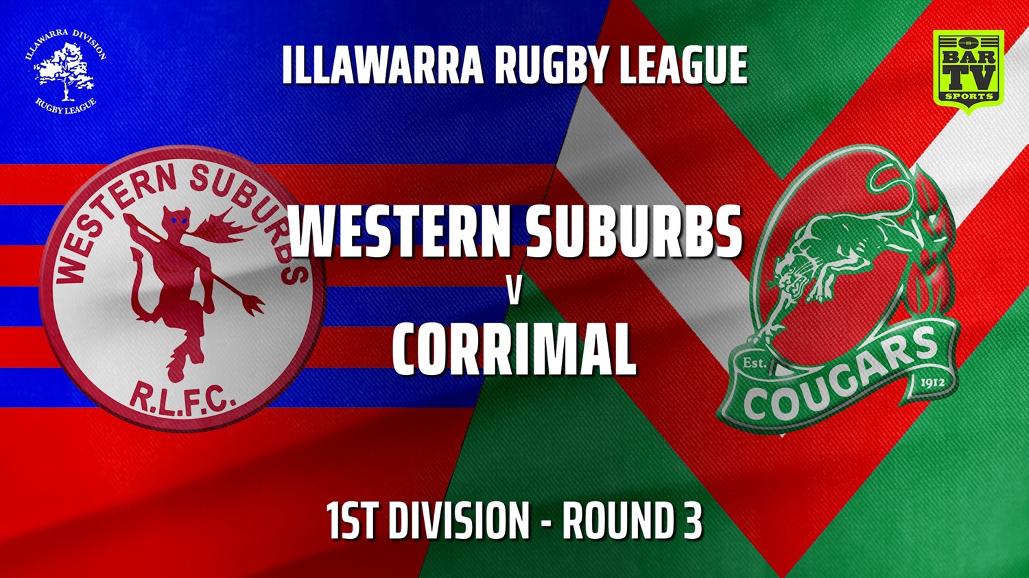 210421-IRL Round 3 - 1st Division - Western Suburbs Devils v Corrimal Cougars Minigame Slate Image