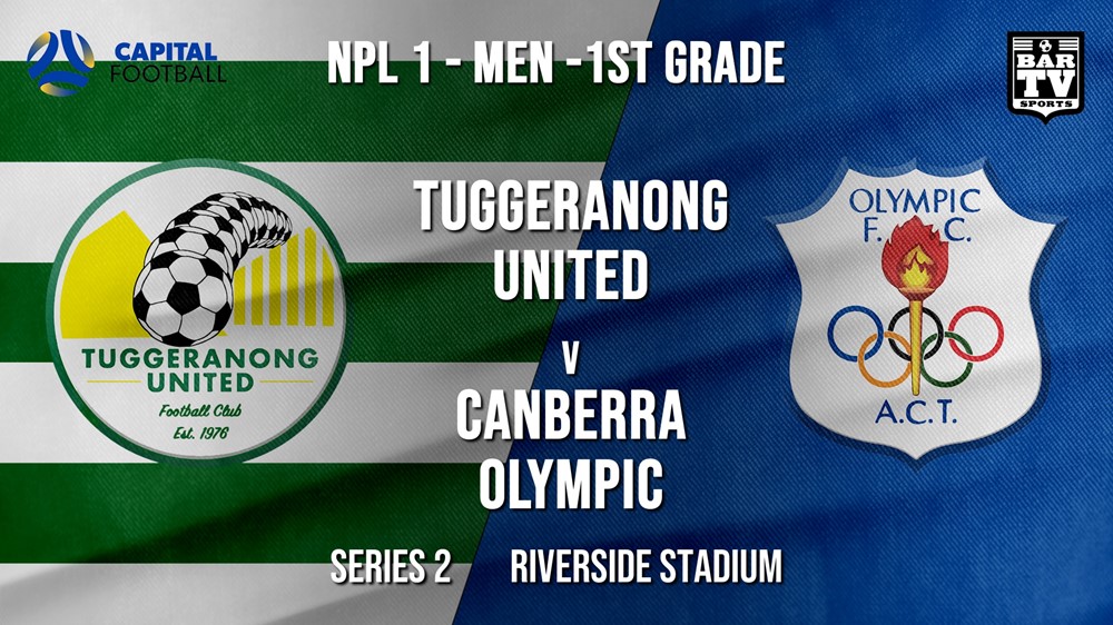 NPL - CAPITAL Series 2 - Tuggeranong United FC v Canberra Olympic FC Slate Image