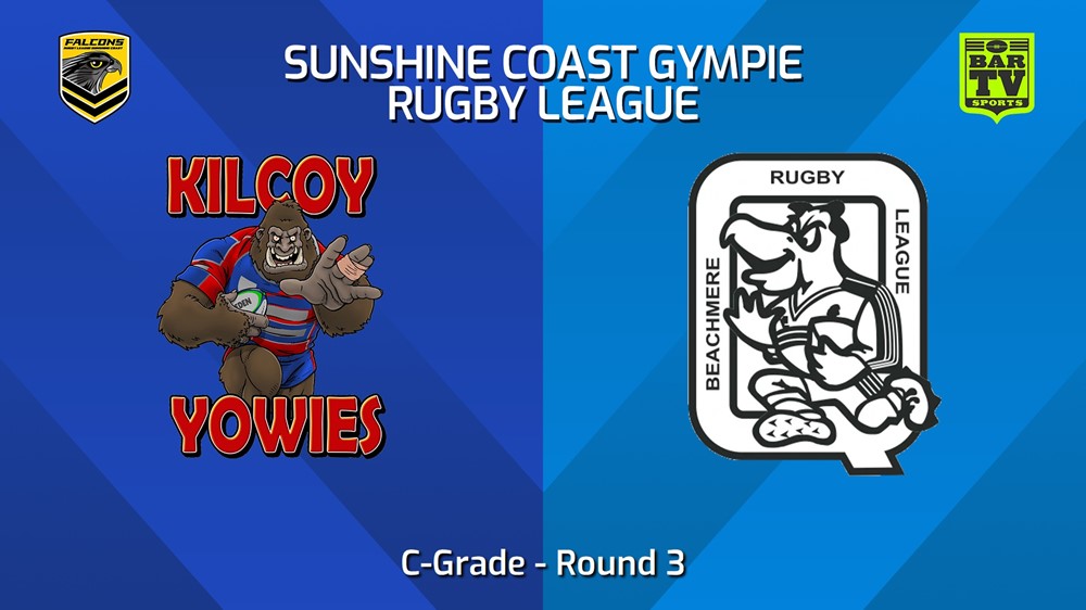 240420-video-Sunshine Coast RL Round 3 - C-Grade - Kilcoy Yowies v Beachmere Pelicans Slate Image