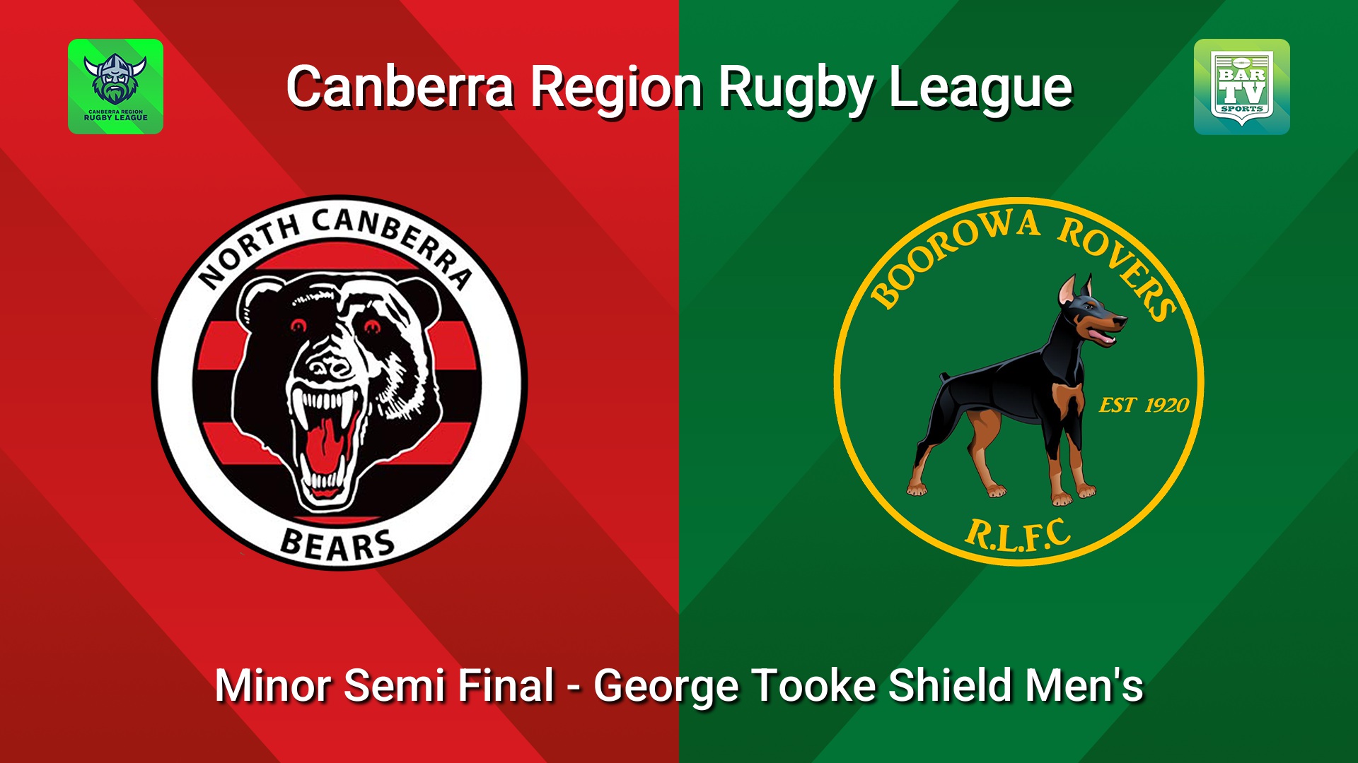 260830-video-Canberra Minor Semi Final - George Tooke Shield Men's - North Canberra Bears v Boorowa Rovers Slate Image