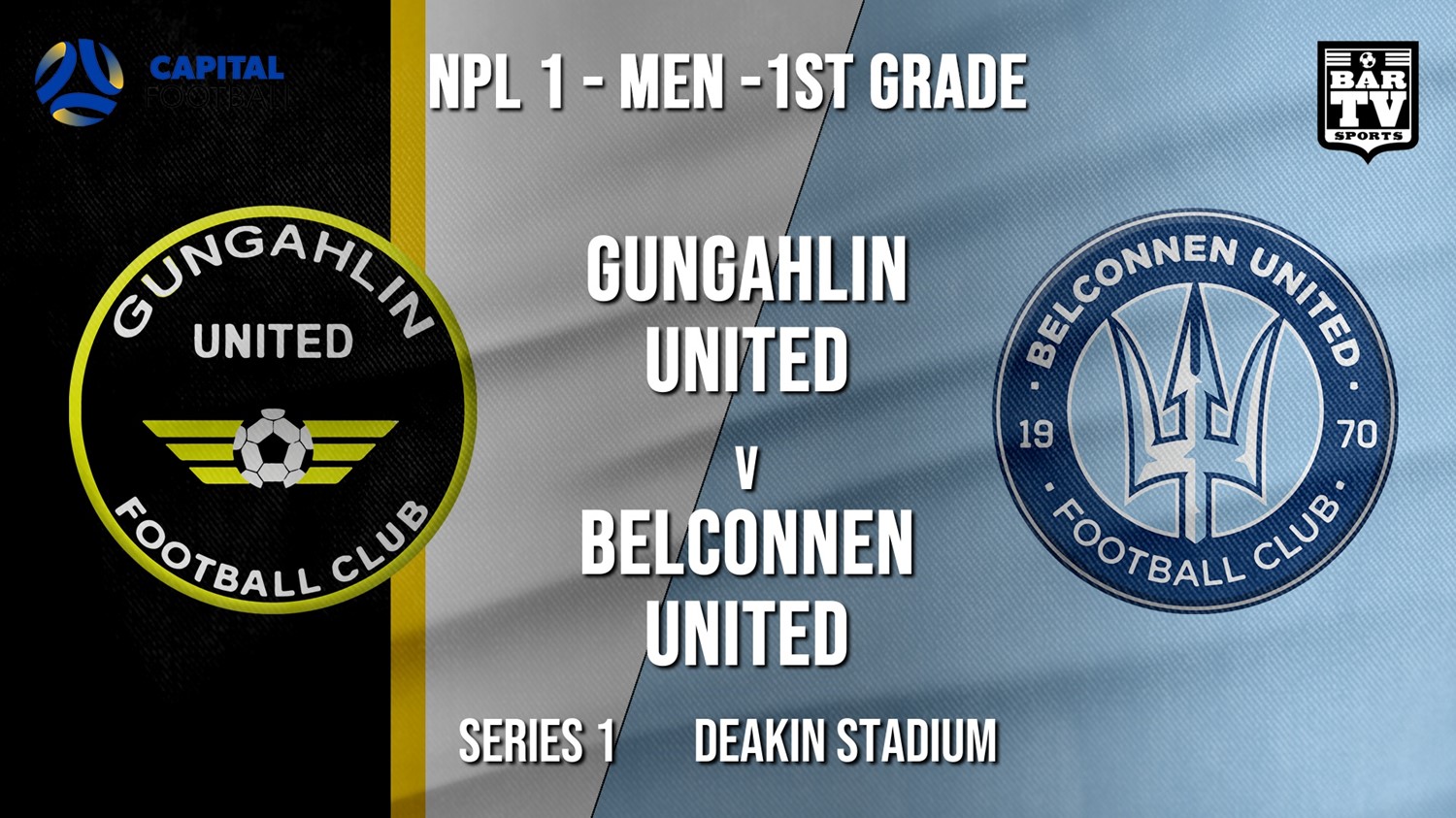 NPL - CAPITAL Series 1 - Gungahlin United FC v Belconnen United Minigame Slate Image
