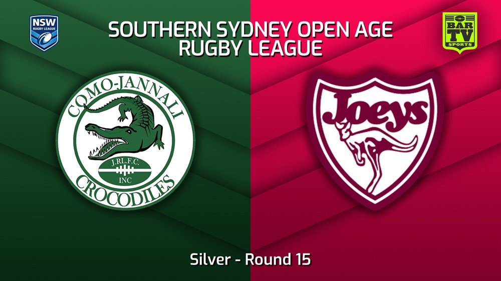 230805-S. Sydney Open Round 15 - Silver A - Como Jannali Crocodiles v St Josephs Slate Image