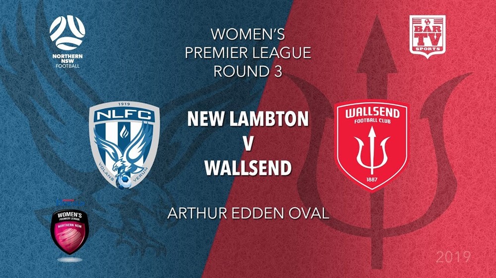 Herald Women’s Premier League Round 3 - Wallsend FC v New Lambton Eagles Slate Image
