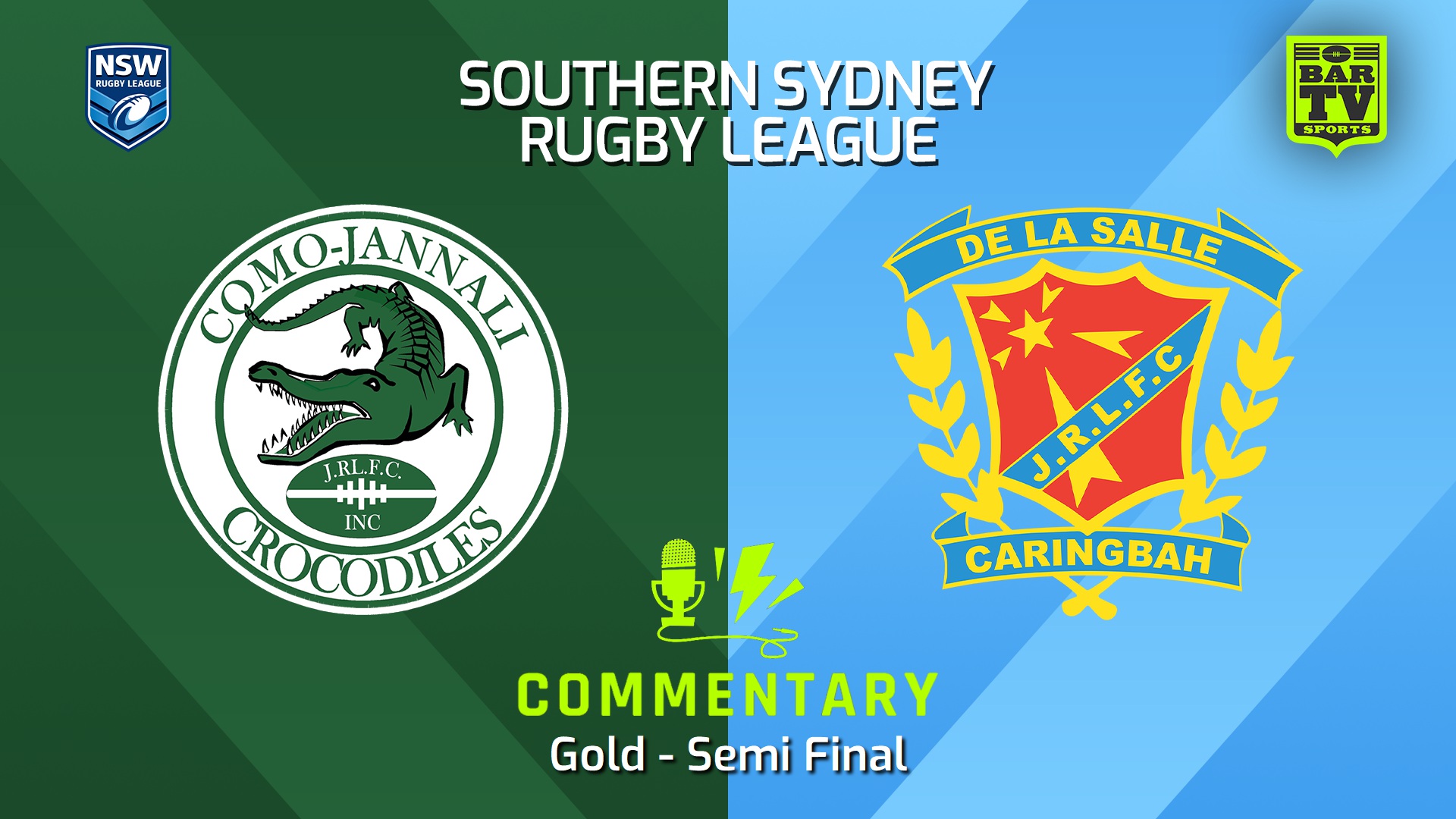 240824-video-S. Sydney Open Semi Final - Gold - Como Jannali Crocodiles v De La Salle Slate Image
